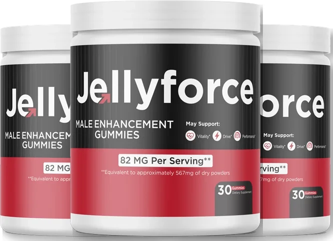 Jelly Force 3 bottle package, a 90 day supply with free US shipping
